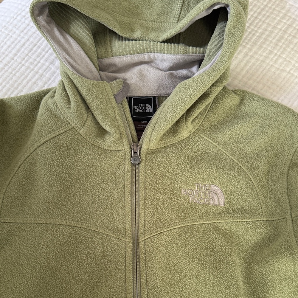 The North Face Olive Fleece Hoodie